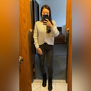 Express mid rise jegging.